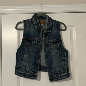 American Eagle Denim Vest